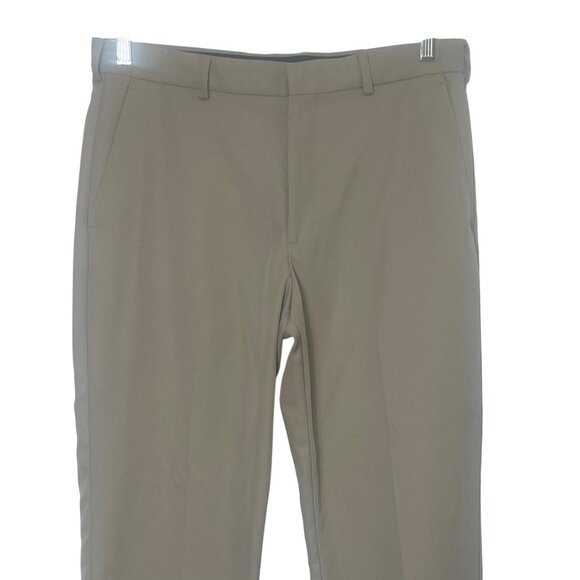 Van Heusen Classic Fit Dress Pants Mens 34x32 Tan - Picture 3 of 9